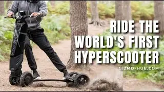 DRAGONFLY : RIDE THE WORLD'S FIRST HYPERSCOOTER | Indiegogo | Gizmo-Hub.com