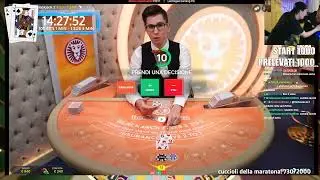 #ilgabbrone sbanca all'black jack con una 