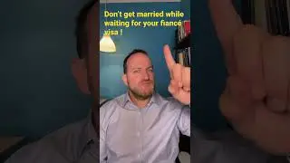 Fianc&eacute; visa is for people who are engaged but unmarried!