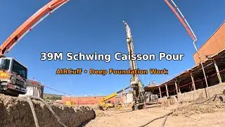 Raw POV | 39M Schwing Caisson Pour &ndash; Dialed In with the Aircuff 🎯