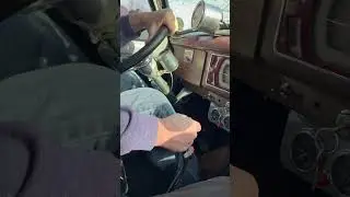 Doing wheelies in a Willy&rsquo;s gasser.  Supercharged SBC.