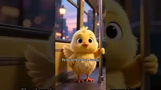 Yellow Chick and the Quiet Morning Ride |Cartoon About Chick Taking A ride in the bus |Funny Cartoon
