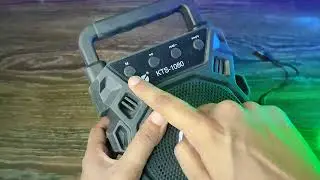 Unboxing Portable KTS-1080 Wireless Bluetooth Speaker