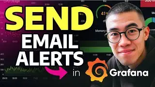 How to SEND EMAIL ALERTS from Grafana (Step by Step)