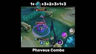 Revamped Phoveus Combo #mobilelegends #mlbb #tutorial #guide