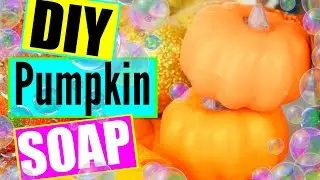 DIY Pumpkin Spice Soaps! Make Pumpkin Shaped Soaps!