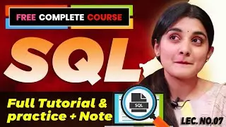 SQL for Data Analysis Part-07 | SQL Tutorial for Beginners in Marathi