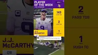 &ldquo;NFL just handed J.J. McCarthy THIS award&hellip; unbelievable&rdquo; | FanSided