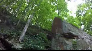 Rock Formations in Wayne County, WV