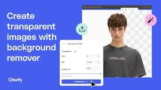 Create transparent images with background remover
