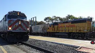 Railfanning the Peninsula SUB on August 2021:ft. Caltrain, UP, Horn shows and MORE!!! 1/3