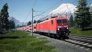 Train Sim World 6 DB BR 143 Tutorial Training Center PS5 Gameplay