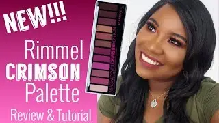 Affordable Makeup! New Rimmel Crimson Palette