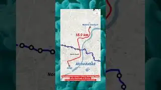 7th largest metro system in India is Ahmedabad Metro |Learning world