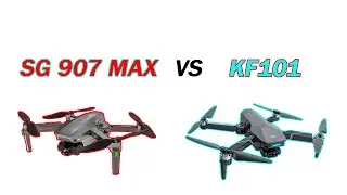SG907 MAX VS KF101 DRONE (Short video comparison)