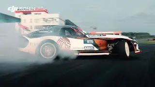 Chasing the Drift 🏎️💨 Car Rig Racing Shots Stabilized by DJI RS 4 Pro