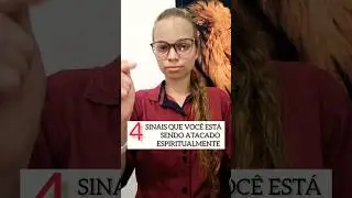 4 SINAIS DE ATAQUES ESPIRITUAIS MALIGNOS #ora&ccedil;&atilde;o #batalha #biblia #motiva&ccedil;&atilde;o  #f&eacute;