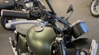Triumph Bonnie T100 Steve McQueen number 109 walk around