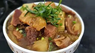 How to cook beef brisket with tendons|| chinese recipe || cha and cel style