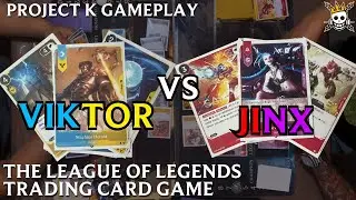 Former LoR players trying Project K! Mental Order Viktor VS Fury Chaos Jinx | StreetfoodKingsPH