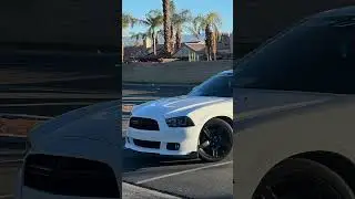 13 RT charger with SRT8 front bumper and Spec-D headlights #mopar #dodgecharger #hemi