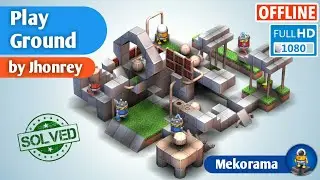 Play Ground : by @Jhonrey : walkthrough mekorama Card Collector Cards gameplay