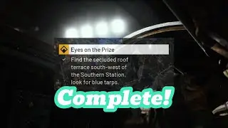 EYES ON THE PRIZE ( blue tarps ) 4K