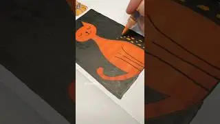 Orange cat supremacy 🧡 Cozy marker sketch