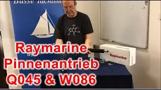 Raymarine Pinnenantrieb aus dem EV-100 Pinnenpiloten Set Q047 und die st&auml;rkere Version W086.