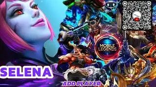 Selena add player , Selena, pro player , #proplayer #mobilelegends #selenaepic #selena 