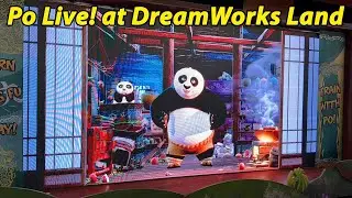 Po Live! Full Interactive Show at NEW DreamWorks Land at Universal Orlando Resort