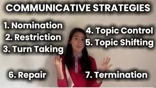 7 COMMUNICATIVE STRATEGIES (Senior High Task: Mini Video Talk with a Twist) Oral Communication HUMMS