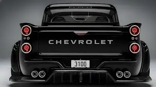 Chevrolet потряс Америку! Пикап Chevrolet 3100 2026 года &mdash; это настоящий зверь старой школы!