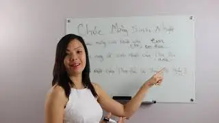 How to say Happy Birthday in Vietnamese