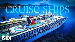 【4K】6 Cruise Ships from Above - CARIBBEAN 2020 | Cinematic Wolf Aerial&trade; Drone Film