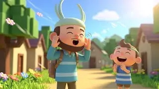 Minecraft Sleepy Villager cay&oacute; al r&iacute;o 🌊 | Rimas Infantiles y Canciones para Ni&ntilde;os