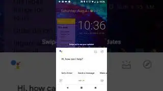 Новый дизайн Google Ассистент