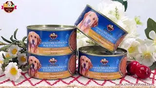 Chinee Pet Food Canned Chicken for Dogs 170G | Premium Pet Food OEM/ODM Services | Chinee Pet Food