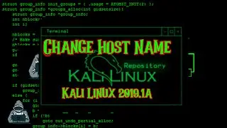 Hostname change | Kali Linux root name change | With Full Proof 2019 | Linux Tutorials