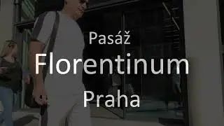 Praha  pas&aacute;ž  Florentinum  ,Prague, Czech Republic