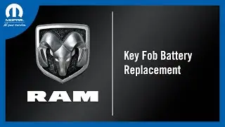 Key Fob Battery Replacement | How To | 2024 Ram Chassis Cab