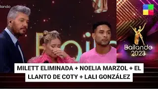 Milett Figueroa eliminada + El llanto de Coty Romero - #Bailando2023 | Programa completo (2/1/23)