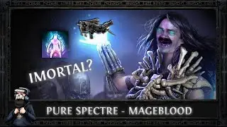 Progress&atilde;o Necromancer Pure Spectre (Wretched Defiler) 3.25 - Nosso Necro est&aacute; GIGANTE
