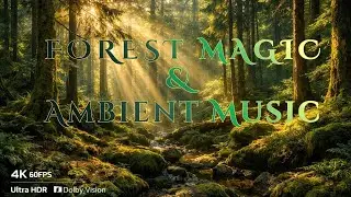 Relaxing Ambient Music & Cinematic Nature | Whispers of the Deep Forest | 4K 60FPS Ultra HDR