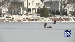 Frozen lakes, ponds extremely dangerous during inconsistent winter weather