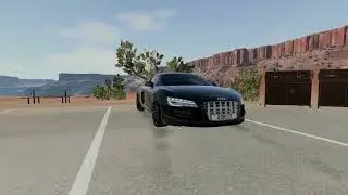 Audi R8 Driving