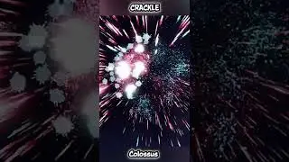 Crackle Colossus! Roblox Firework Playground #fireworks