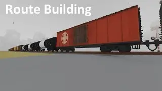 Workin' Along a Branch. Part 1 Of Route Building