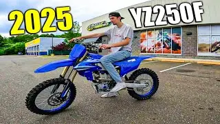 His First Ever BRAND NEW Dirt Bike!