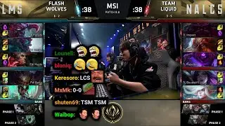 FW vs TL | 2018 MSI Groups Day 5 | Twitch VOD with Chat